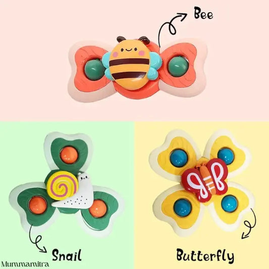 HappySpin™ – Sensory Stimulation | Boosts Motor Skills | Easy Stick & Play