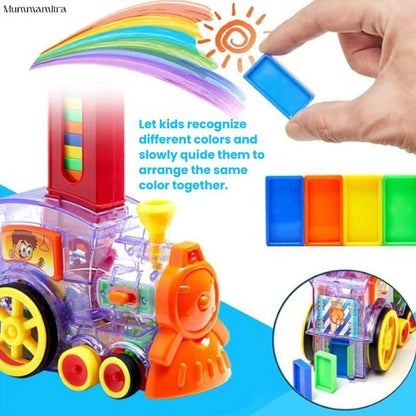 BlockChase™ – Race, Set, Domino | Instant Chain Reactions | Perfect for Little Hands