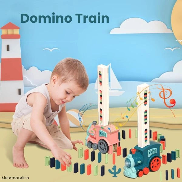 BlockChase™ – Race, Set, Domino | Instant Chain Reactions | Perfect for Little Hands