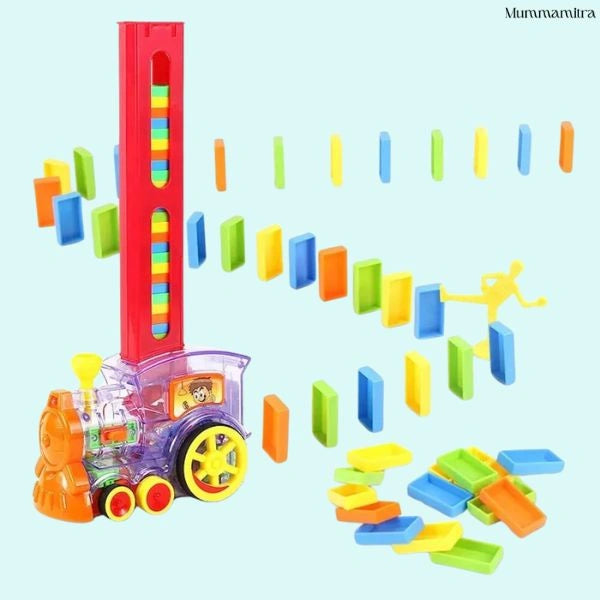 BlockChase™ – Race, Set, Domino | Instant Chain Reactions | Perfect for Little Hands