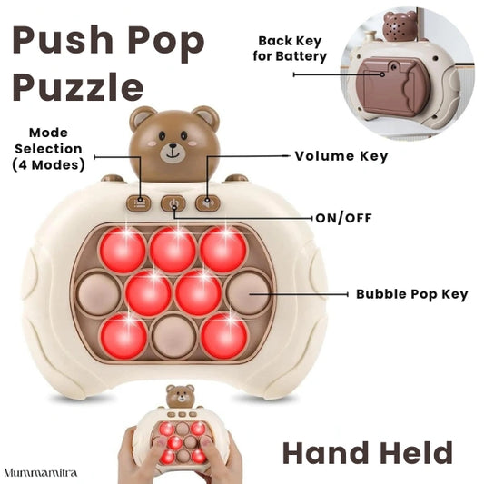 BubbleBlast™ – Light-Up Action | Memory Challenge | Stress Relief & Fun